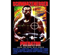 Locandina Del Film PREDATOR Arnold Schwarzenegger 1987