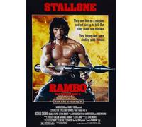 Locandina Del Film Rambo First Blood Collezione Saga Sylvester Stallone