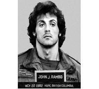 Locandina Del Film Rambo First Blood Collezione Saga Sylvester Stallone