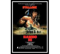 Locandina Del Film Rambo First Blood Collezione Saga Sylvester Stallone