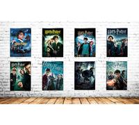 Locandina Harry Potter Ufficiale Movies Pellicola X8 A3 " 29,7 X 42 CM " Top