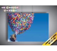Locandina La Haut UP Disney Pixar Art