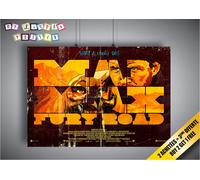 Locandina Mad Max Fury Road Stile Vintage Collezione Arte
