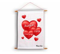 locandina parete 30x45 scritta auguri cara mamma regalo festa compleanno