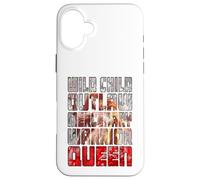 Locandina Redhead Wild Child Warrior Queen Festival Custodia per iPhone 16 Plus