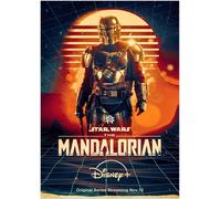 Locandina Star Wars The Mandalorian Poster Originale Stagione 1,2 & 3