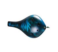 L'ocarina A 6 Fori Affumicata Con Paglia Produce Un Suono Bello E Preciso.
