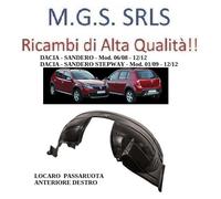 LOCARO PASSARUOTA ANTERIORE DESTRO DACIA - SANDERO STEPWAY -MOD.01/09-12/12