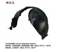 LOCARO PASSARUOTA PARASASSI ANTERIORE SINISTRO PER DACIA DOKKER 01/13-12/16