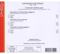 Antonio Locatelli Locatelli: L'arte Del Violino, Op. 3 (CD) Album