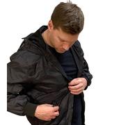 Location Clothing Uomo Giacca Bomber Impermeabile Con Cappuccio Goggle