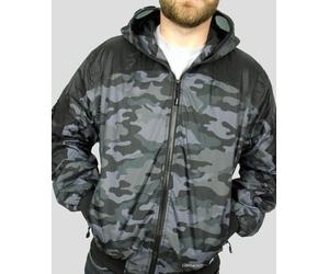 Location Clothing Uomo Giacca Bomber Impermeabile Con Cappuccio Goggle
