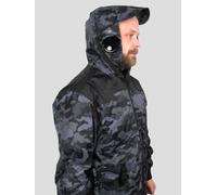 Location Goggle Giacca Bomber Uomo Antivento Impermeabile Camo Nero