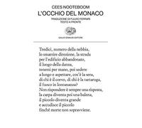 L'occhio del monaco. Testo originale a fronte