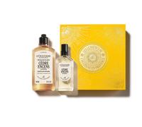 L'Occitane en Provence - Cofanetti Kit Cèdre Encens Perfume Xmas 25 - Eau de toilette uomo,Bagnoschiuma uomo,Cofanetti regalo per lui