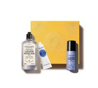 L'Occitane en Provence - Cofanetti Kit Lavande Poivre Noir Xmas 25 - Bagnoschiuma,Crema mani,Deodorante roll on,Cofanetti regalo per lui