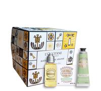 L'occitane En Provence Kit Sorpresa Amande Set V1 Olio Doccia, Crema Mani e Sapone Solido Set