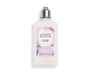 L'OCCITANE Latte Corpo alla Lavanda Bianca 250 ml Made in France