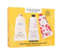 L'Occitane Pink Flowers Hand Cream Trio Set
