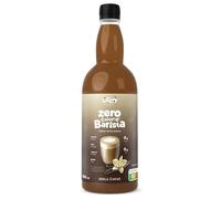 LoCCo Sciroppo Zero Calorie Vaniglia 1000ml, Sciroppo per Caffè e Topping Zero Calorie, Syrup Senza Zucchero con Stevia, Ideale per Dieta Keto e Vegana