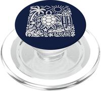 L'oceano chiama ama la tartaruga marina estate spiaggia Boho Surf PopSockets PopGrip per MagSafe