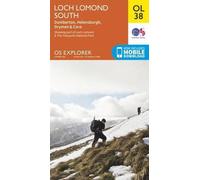 Loch Lomond South, Dumbarton & Helensburgh, Drymen & Cove (Map) OS Explorer Map