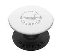 Loch ness Mostro Nascondi Cerca Campione PopSockets PopGrip Adesivo