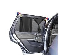 Lociban 2 Pezzi Tendine Parasole Auto Bambini, Tende Oscuranti Vetri Auto per Finestrini Laterali con protezione dai raggi UV, Protegge Bambini per Tendine Parasole Auto Finestrini Laterali