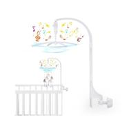 Locisne Culla Braccio mobile con carillon meccanico e supporto prolungato Dado Vite Letto campana senza giocattoli per Baby Girl & Boy