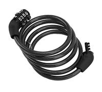 Lock Combination Heavy Duty Anti Furt a 4 cifre Password Bike Lock Cavo sicuro cavo in acciaio per il ciclismo per mountain bike sport all'aperto