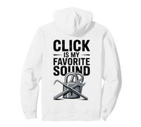 Lock Enthusiast Click è Il Mio Suono Preferito Felpa con Cappuccio