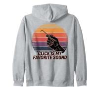 Lock Enthusiast Click è Il Mio Suono Preferito Felpa con Cappuccio