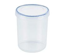 Lock & Lock - Contenitore Rotondo, Plastica Trasparente, 900 ml