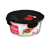 LOCK & LOCK Contenitore salvafreschezza in vetro adatto al microonde, in vetro Oven Glass con coperchio, per forno, microonde e congelamento, diverse misure (950 ml)