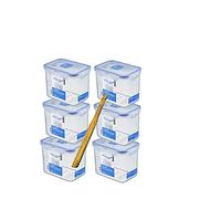 Lock & Lock HPL - Set di 6 Contenitori per Alimenti, 1,0 Litri