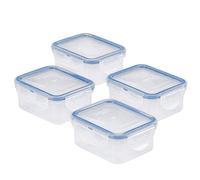 Lock & Lock HPL805S4 - Set di 4 contenitori per alimenti in plastica, trasparente