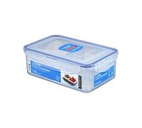 Lock & Lock Contenitore salvafreschezza HPL817C rettangolare con 3 contenitori interni 1 L