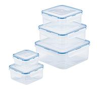 LOCK & LOCK HPL980CLQ5 Easy Essentials - Contenitore per alimenti, in plastica, trasparente