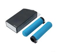 Lock-On Bike Grips 13 cm TPR EVA Shock Absorb (blu)