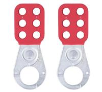 Lock Out Hasp Set 2 pz Lucchetto Smerigliato Ad Alta Resistenza Finitura Lucchetto Tag Fuori Hasp Dispositivo di Sicurezza Industriale Impianto Chimico Linea Nylon PA Acciaio