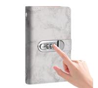 Lockable Cash Savings Binder with 100 Clear Pockets, 3-Digit Lock | Organize banknotes by budget or savings goal with 100 clear pockets, 50 inner pages and a 3-digit .