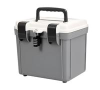 Lockable Medicine Box - Combination Safe Storage Organizer with Password Lock | Large Capacity Portable Box for Medicines, Documents, Files, Tools | Secure Storage Solution for Home Office Kitchen