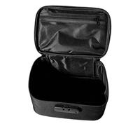 Lockable Storage Bag - 9.5in Oxford | Waterproof, Combo Lock, Travel | 9.5in Lockable, Oxford Cloth, Waterproof, For Toiletries Valuables, Home Office School Secure Storage