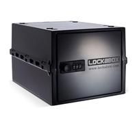 Lockabox One™ | Scatola portaoggetti premium con serratura | Cassetta di sicurezza con combinazione da 10 litri per alimenti, medicinali e sicurezza domestica | Sicuro BPA (Nero)