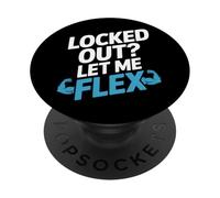 Locked Out Let Me Flex Fabbro PopSockets PopGrip Adesivo