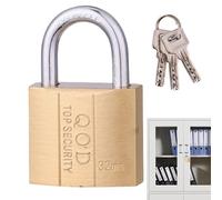 Locker Lock With Key, Long-Lasting Metal Small Box High Security Locks | Multipurpose Waterproof High Security Storage Cabinet Locks, Gym Lockers Lock For Sheds, Storage Unit School Gym Locker