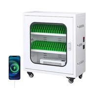 Locker per Cellulare di Ricarica Usb, Armadietto di Archiviazione Cellulare, Porta Magnetica Bloccabile, Protezione del Surriscaldamento, Luce di Visualizzazione, per la Palestra In Classe 12 digits