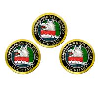 Lockhart Scozzese Clan Palla da Golf Marcatori