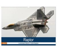 Lockheed Martin F-22A Raptor (Wall Calendar 2027 DIN A3 landscape), CALVENDO 12
