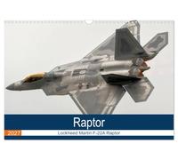 Lockheed Martin F-22A Raptor (Wall Calendar 2027 DIN A3 landscape), CALVENDO 12 Month Wall Calendar: Raptor - The most feared aircraft in the world.